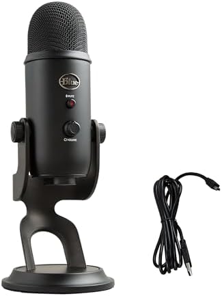 Logitech Blue Yeti USB Microphone — Blackout