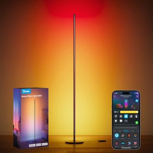 Govee RGBIC Floor Lamp Basic — Black
