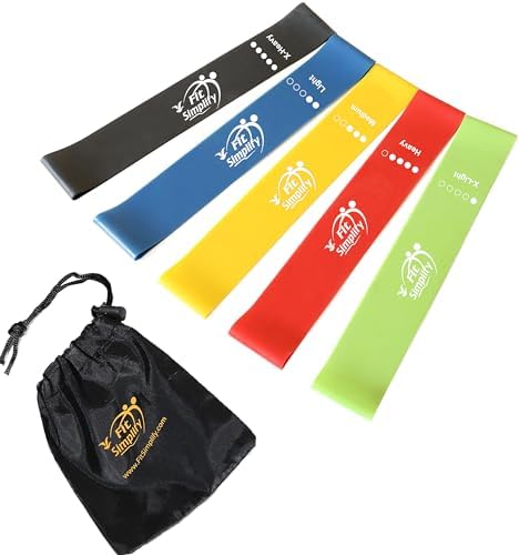 Fit Simplify Resistance Loop Bands — Set of 5