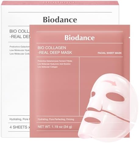 BIODANCE Bio-Collagen Real Deep Masks — 4-Pack