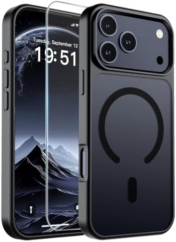 SUPFINE Magnetic iPhone Pro Max Case — Black
