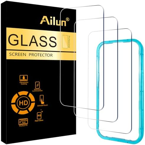 Ailun Tempered-Glass Screen Protectors — 3-Pack