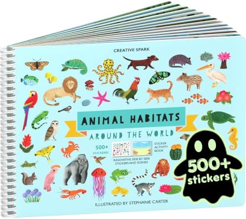 Cupkin Animal Habitats Sticker Activity Book